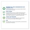 Heritage Eco Blend Max Can Liners, 40 to 45 gal, 0.8 mil, 40in. x 46in., Clear, 150PK L8046TC ER1 - alternate 7